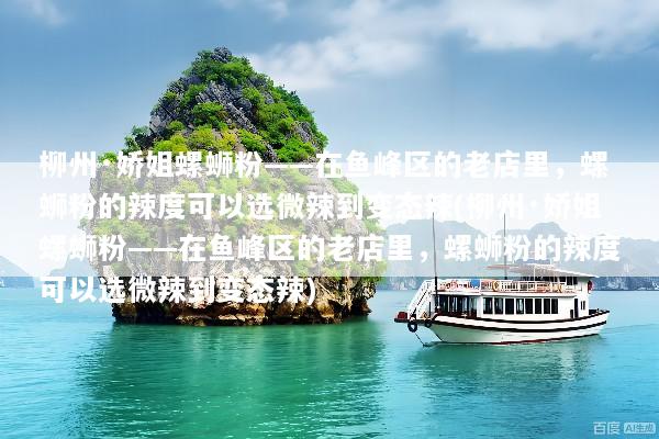 柳州·娇姐螺蛳粉——在鱼峰区的老店里，螺蛳粉的辣度可以选微辣到变态辣(柳州·娇姐螺蛳粉——在鱼峰区的老店里，螺蛳粉的辣度可以选微辣到变态辣)
