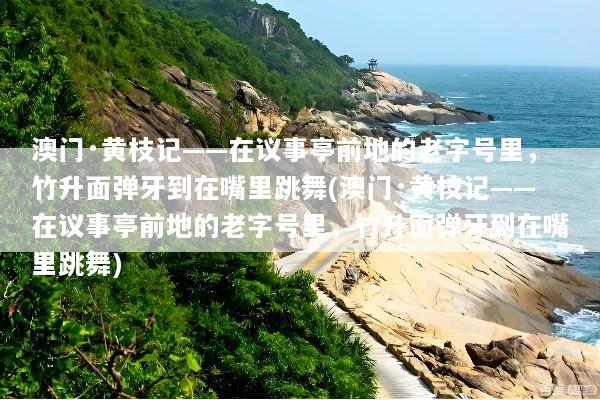 澳门·黄枝记——在议事亭前地的老字号里，竹升面弹牙到在嘴里跳舞(澳门·黄枝记——在议事亭前地的老字号里，竹升面弹牙到在嘴里跳舞)